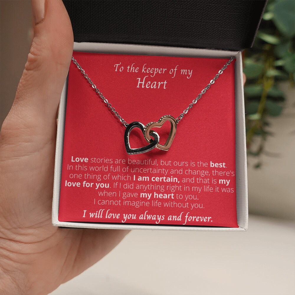 Wife Gift, Birthday Gift for Wife from Husband, Sentimental gifts for her, 1st anniversary gift for wife, Valentines gift, Christmas