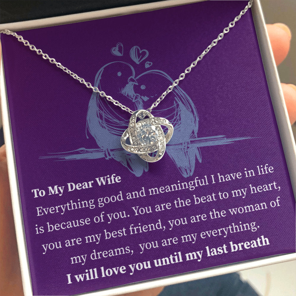 Wife Gift, Birthday Gift for Wife from Husband, Sentimental gifts for her, 1st anniversary gift for wife, Valentines gift, Christmas